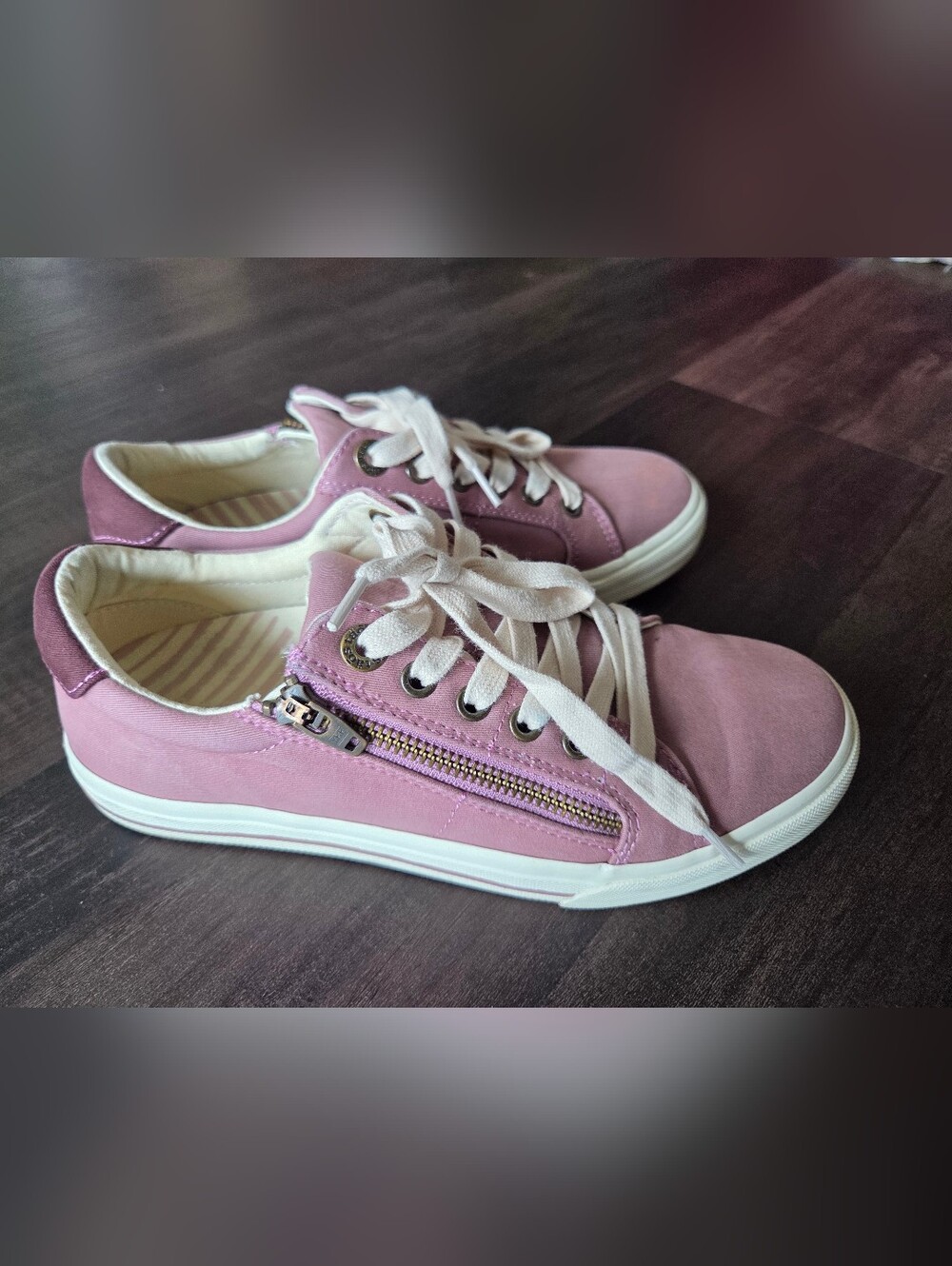 Taos Z Soul Shoes (Size 7) - Dusty Rose/Wine - Picture 3 of 7